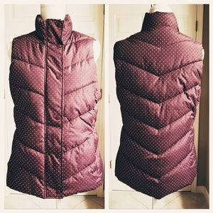 GAP Polka Dot Puffer Vest